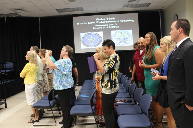 Wake Tech Law Enforcement Graduates Honored
