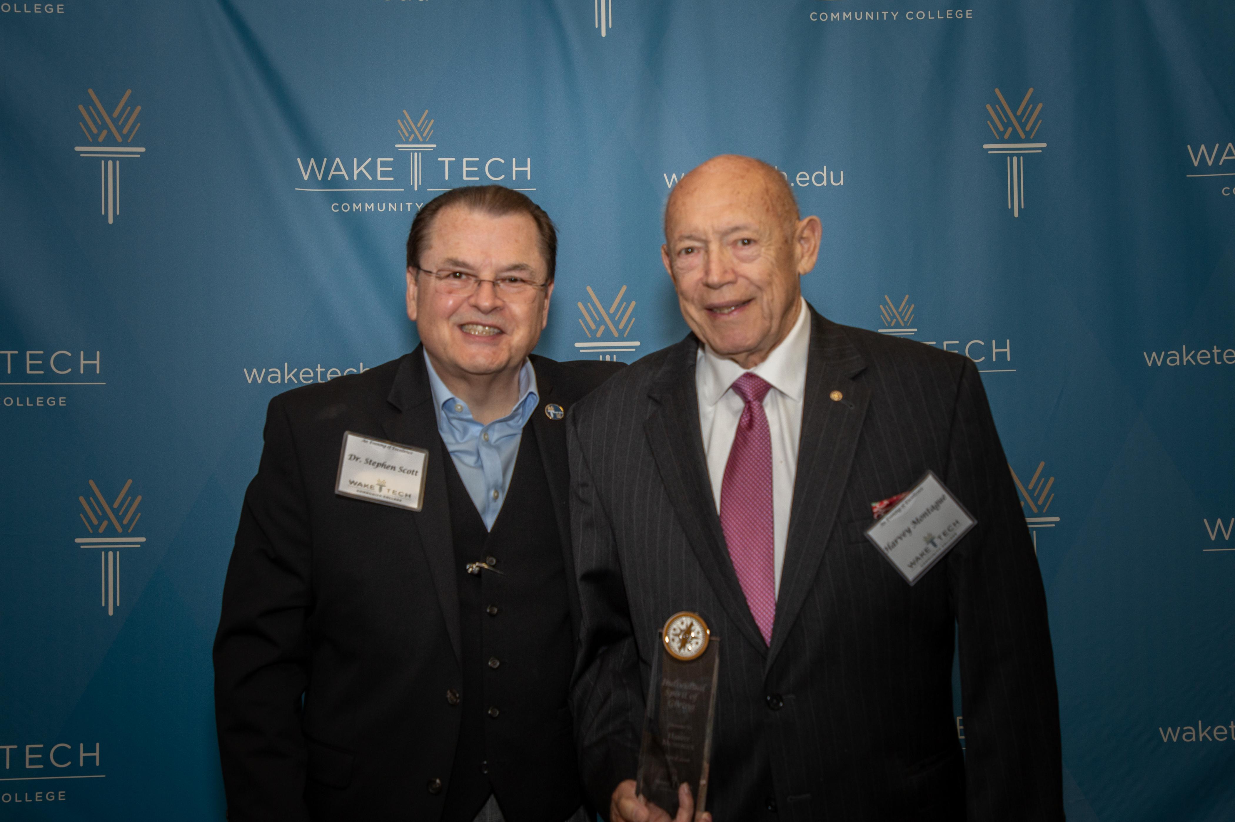 Harvey Montague, Individual Spirit of Giving  