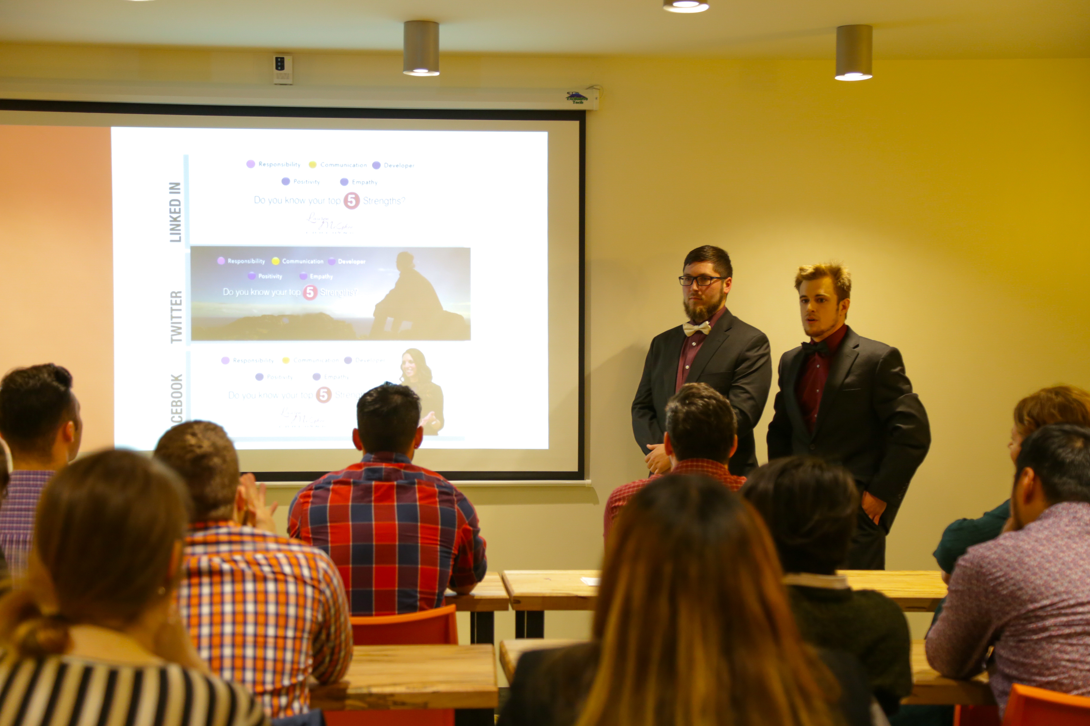 Graphic Design Students Pitch Branding Concepts to Real-Life Business Clients