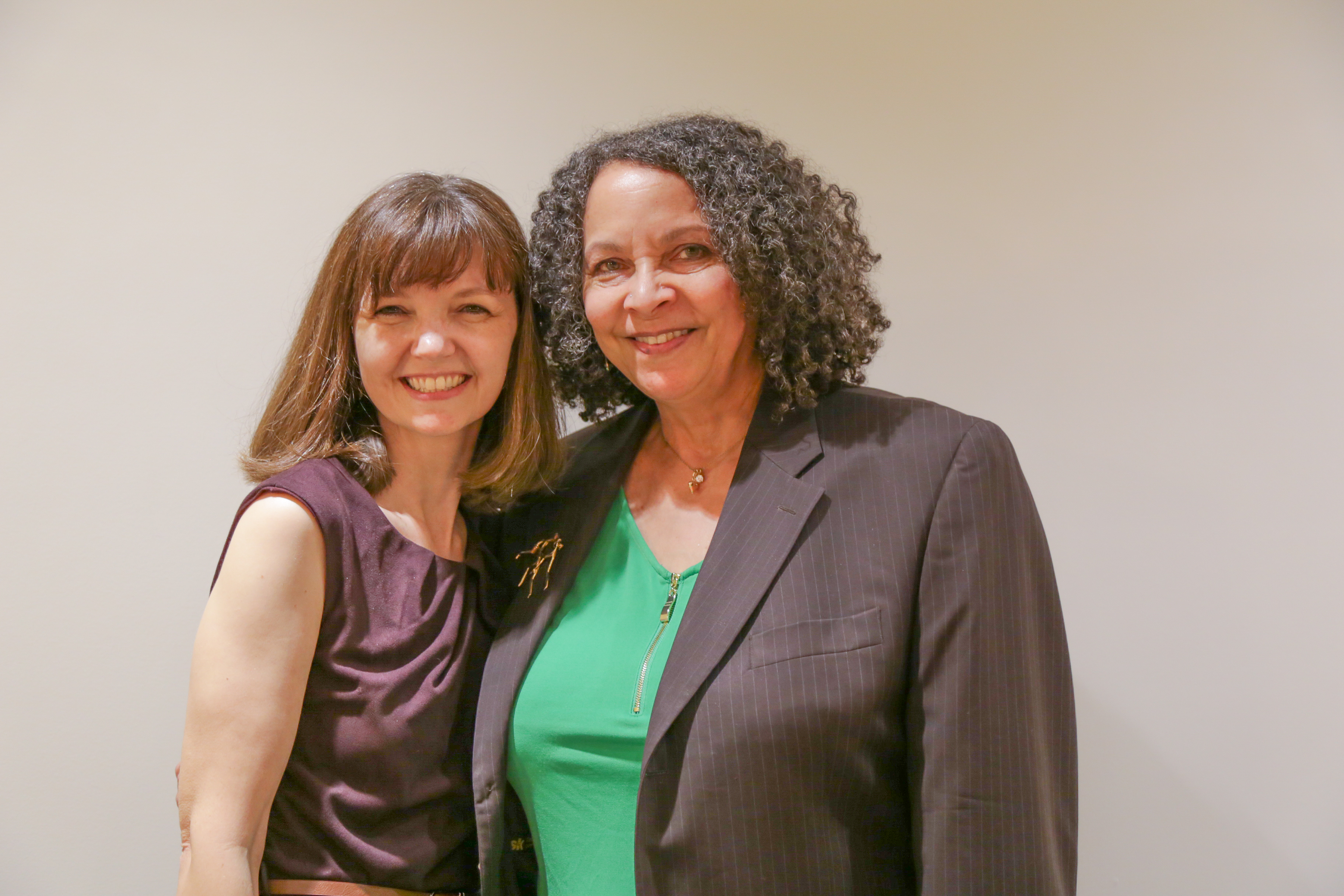 Carla Osborne, Instructor; Katie Gailes, Director of Entrepreneurship Initiatives 