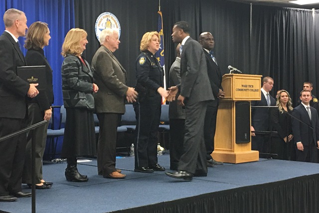 Current and Future Law Enforcement Officers Graduate BLET Academy 