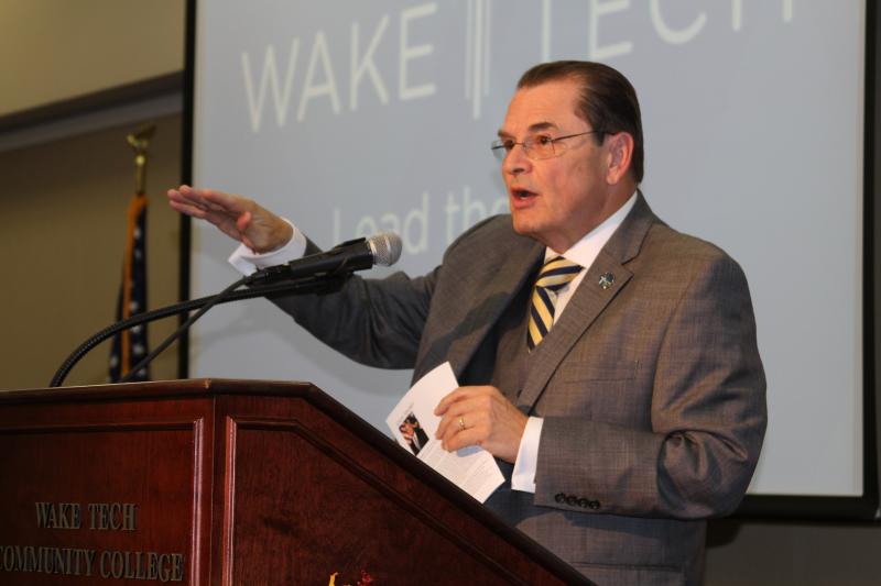 Dr. Stephen Scott, Wake Tech President