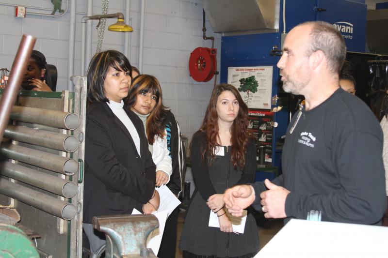 WCPSS Students Tour Technical Programs at Wake Tech