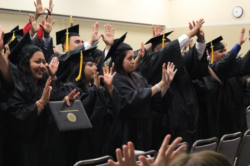 Wake Tech Holds Spring Ged and Adult High School Graduation Wake Tech