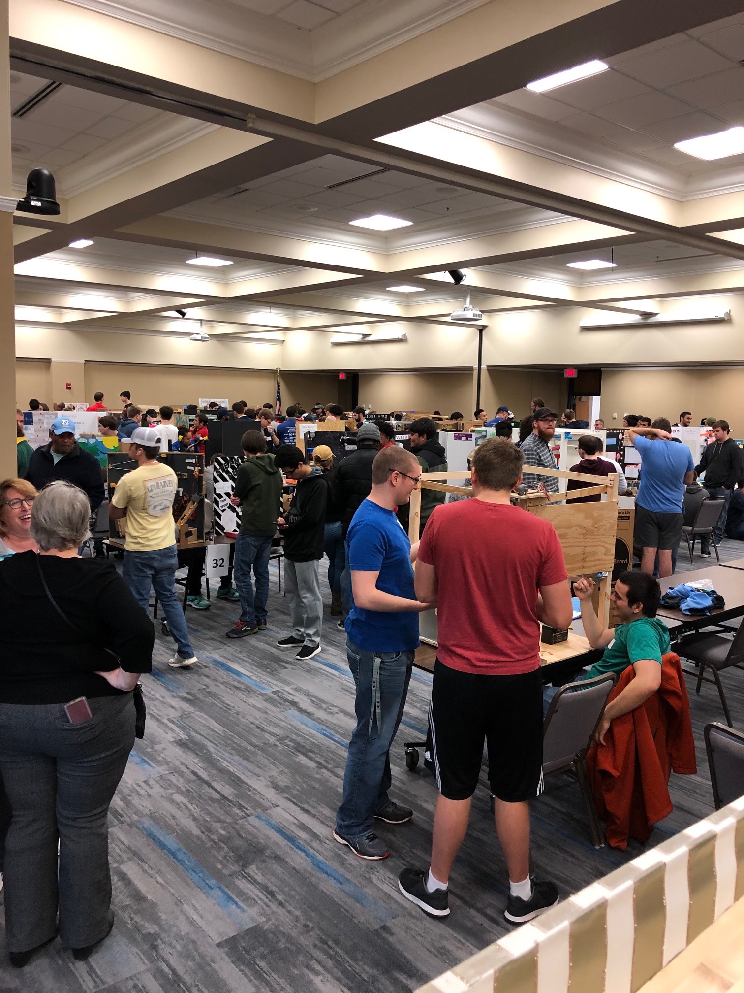 This year’s Rube Goldberg Competition featured 83 teams with more than 400 students
