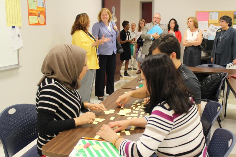 U.S. State Department Secretary Visits Wake Tech to Highlight Refugee Services