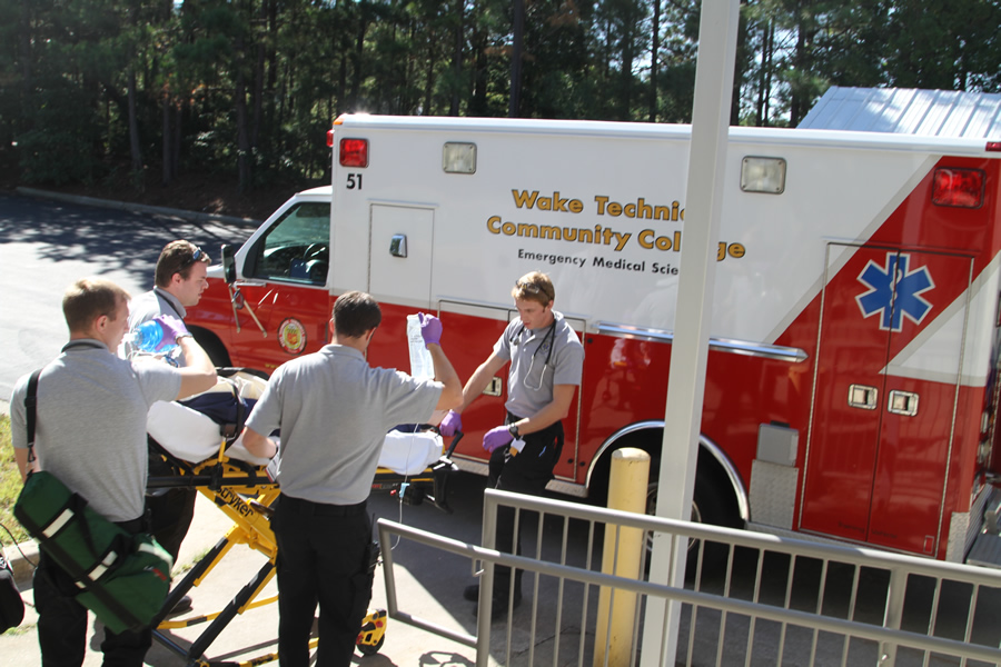 Basic and advanced EMS procedures and requires multiple team members using techniques