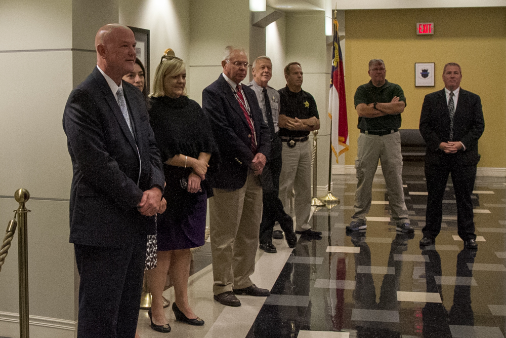 Judge Paul Gessner Inducted into Wall of Fame at Wake Tech