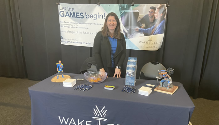 In addition to fielding new esports teams, Wake Tech is a leader in training game developers. The college offers an associate’s degree in Simulation and Game Development, which prepares students as artists, animators, programmers, designers, testers, and other roles in the game development industry.