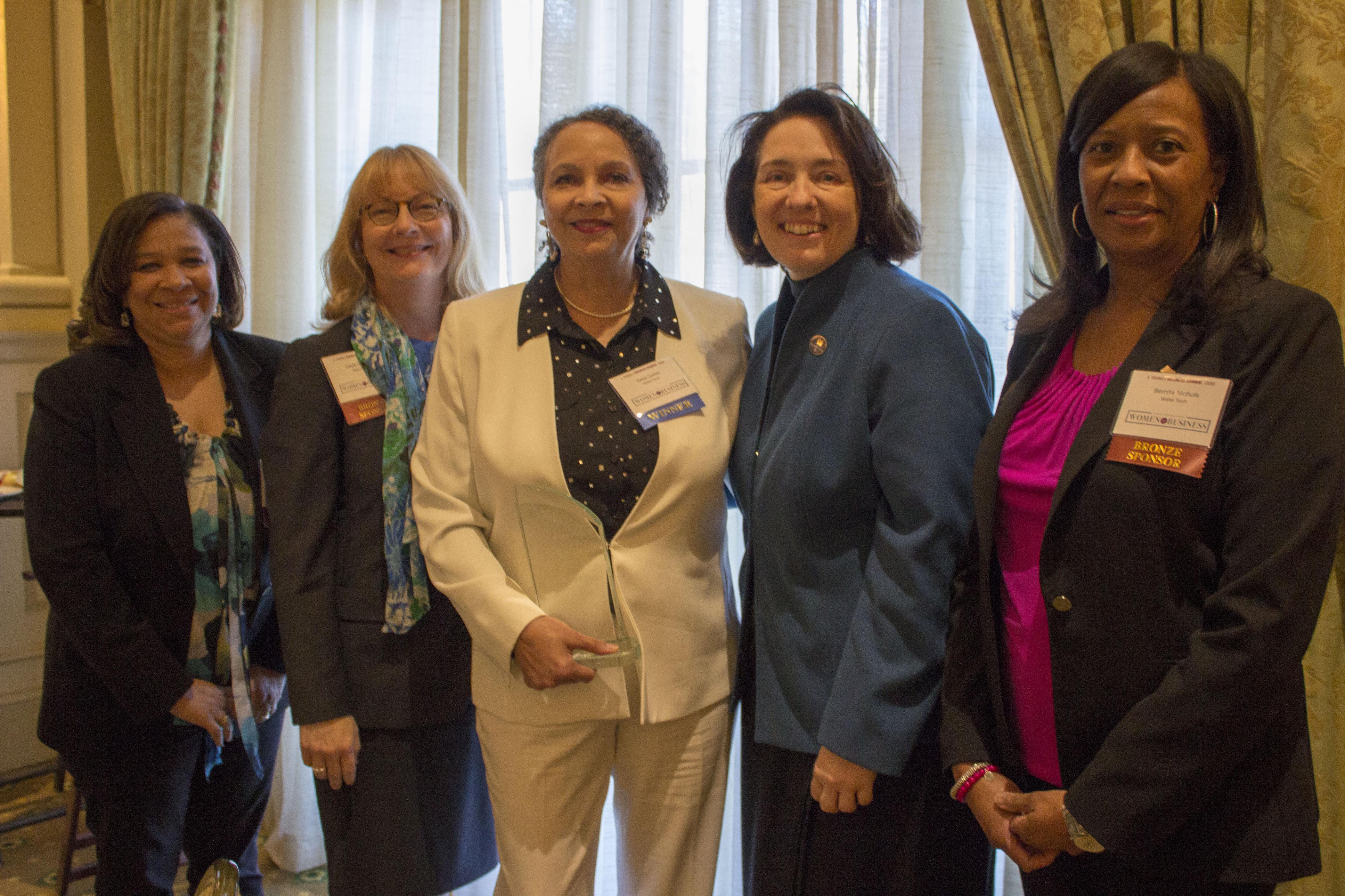 Katie Gailes has received one of the 2018 Triangle Business Journal Women in Business awards