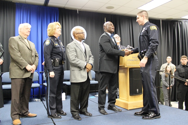 Aaron Ruff, Graduate and Garner Police Officer 