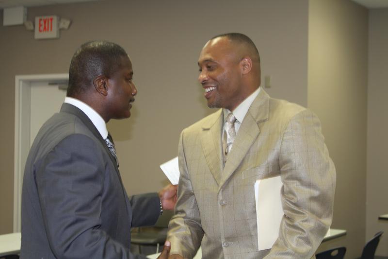 James Roberson, Senior Dean and Keith Gray, Six Sigma Black Belt