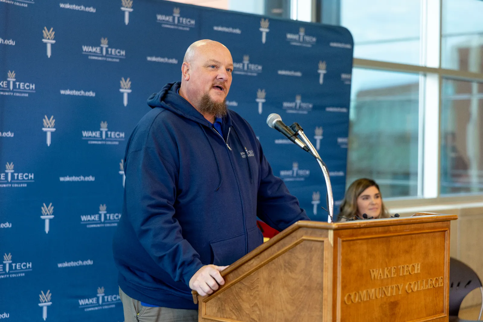 Byron Gray, Wake Tech facilities technician