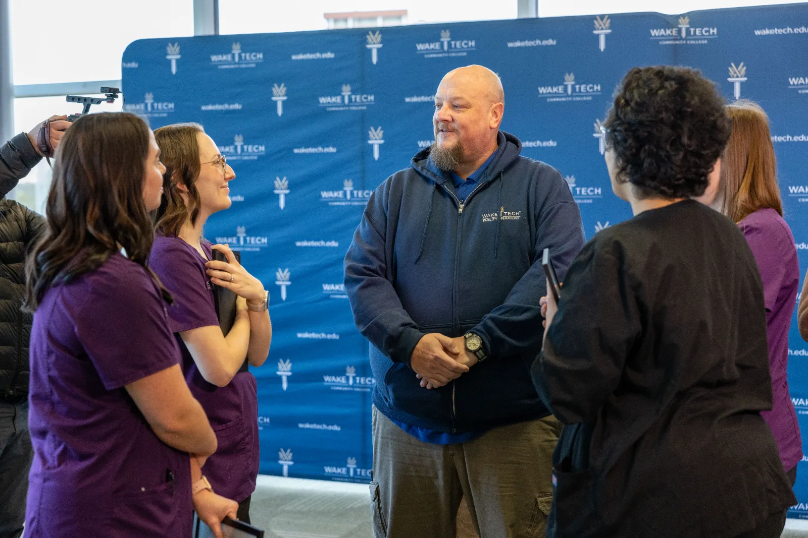 Wake Tech Honors Quick-Thinking Students Help Save a Life