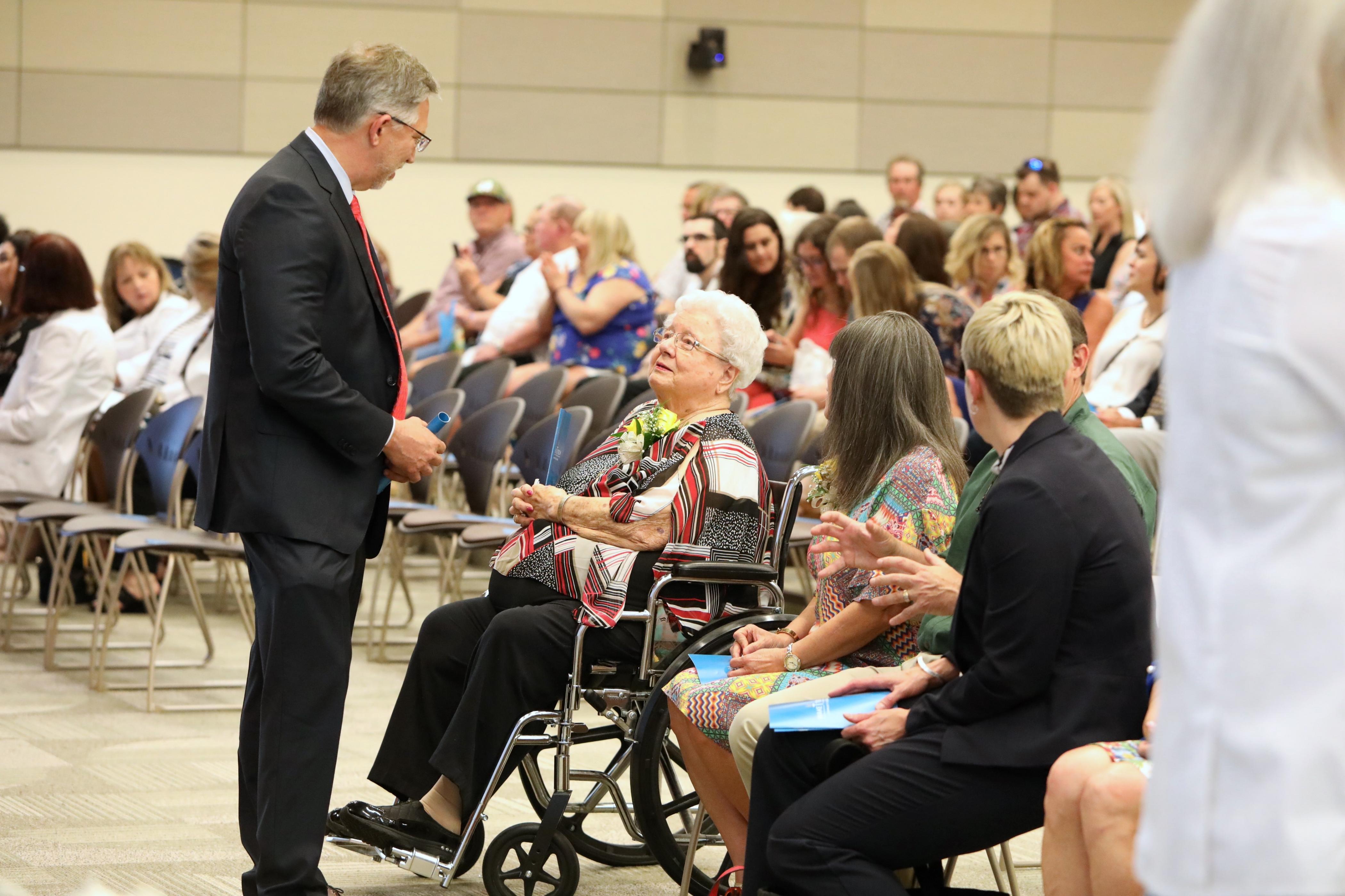 College Mourns the Loss of Nursing Benefactor