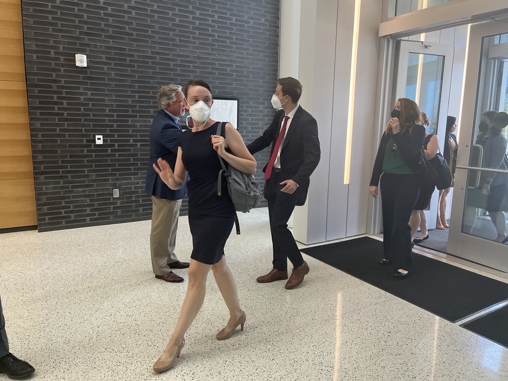 College Welcomes Guests from the White House