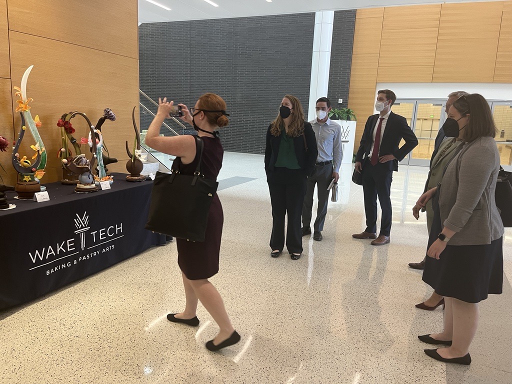 College Welcomes Guests from the White House