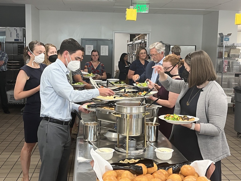 College Welcomes Guests from the White House