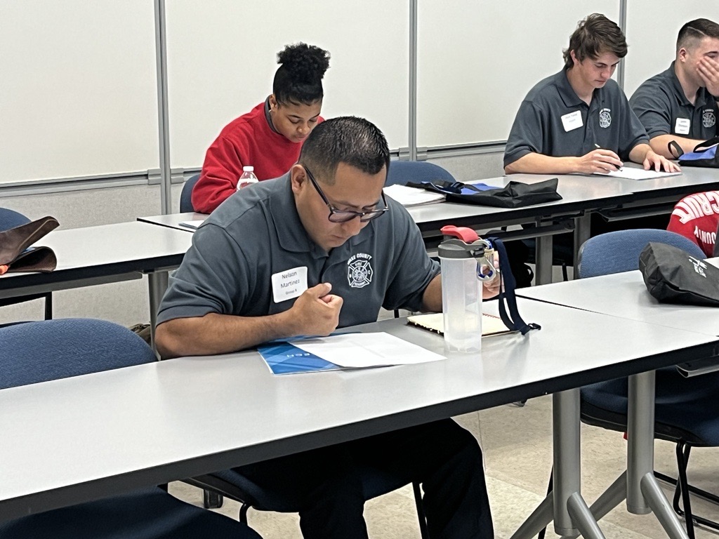 Fire Students Learn Skills to Success
