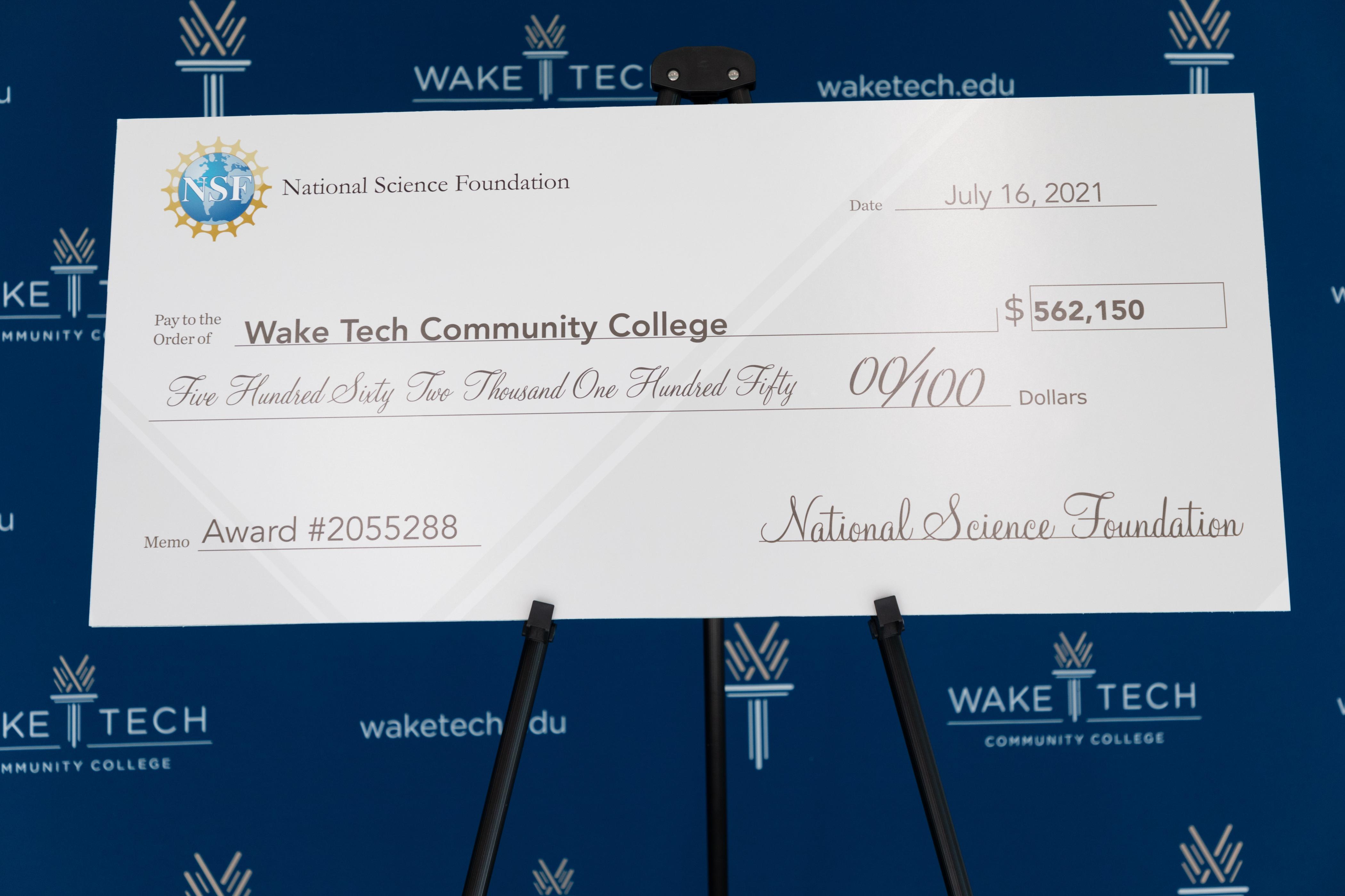 Wake Tech Announces Major Grant for Cloud Computing Education 