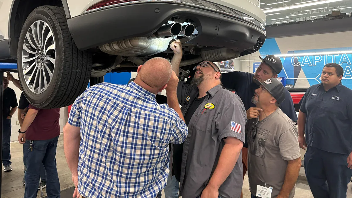 Wake Tech instructors and others learned about propane-powered autogas vehicles during a two-day program so they can teach students how to maintain and repair them.