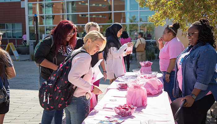 Perry Health Sciences Campus Goes Pink for Prevention   