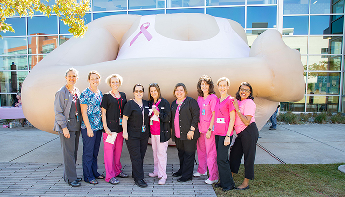 Perry Health Sciences Campus Goes Pink for Prevention   