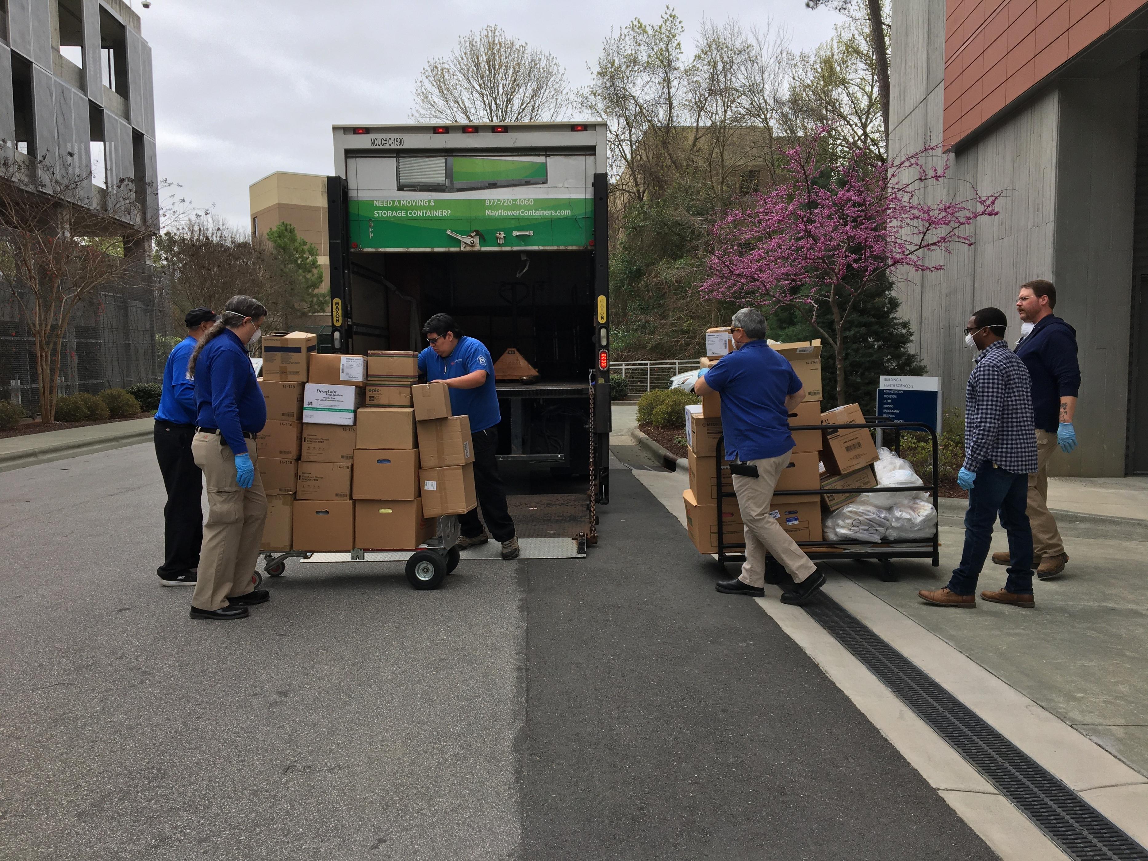Wake Tech Donates Personal Protective Equipment to Local Hospitals