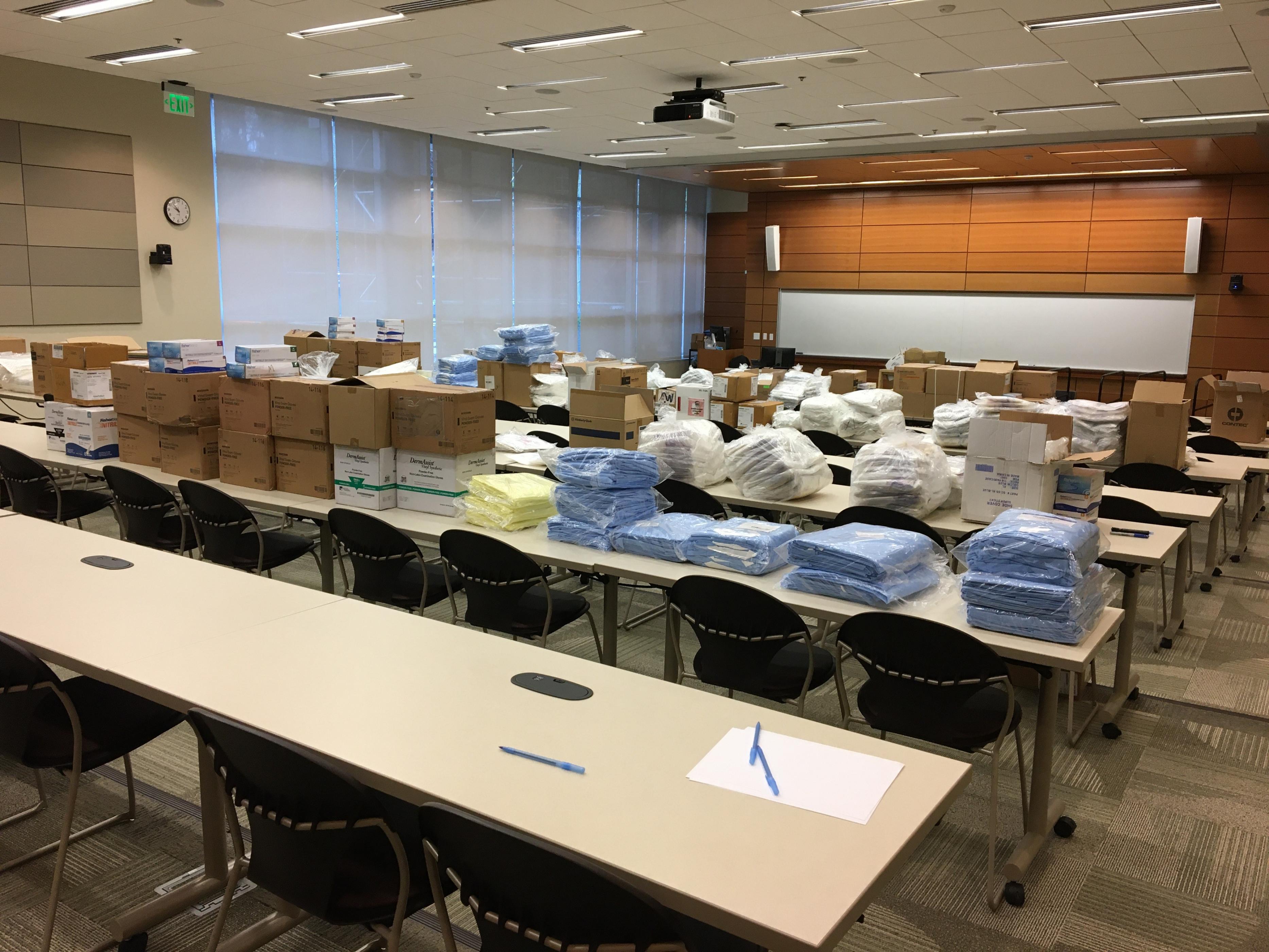 Wake Tech Donates Personal Protective Equipment to Local Hospitals