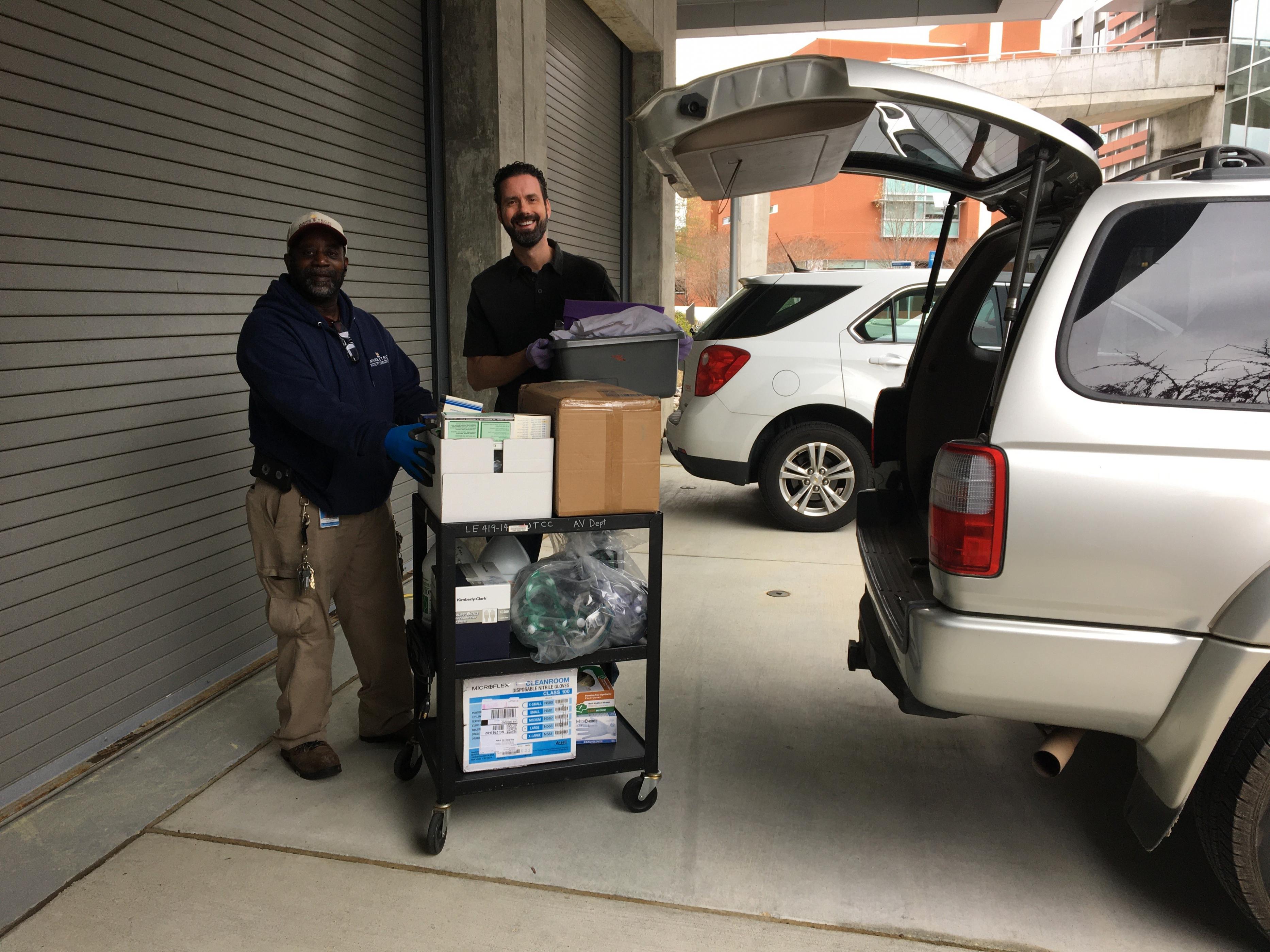 Wake Tech Donates Personal Protective Equipment to Local Hospitals