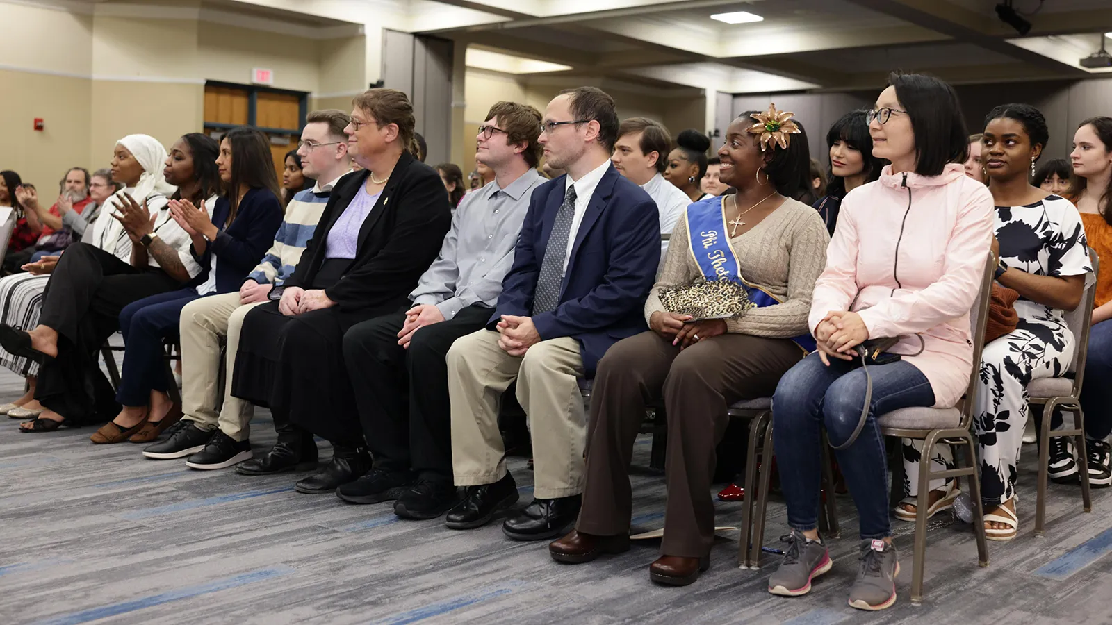 Wake Tech inducted 89 students into Phi Theta Kappa, the international academic honor society for students at two-year colleges.