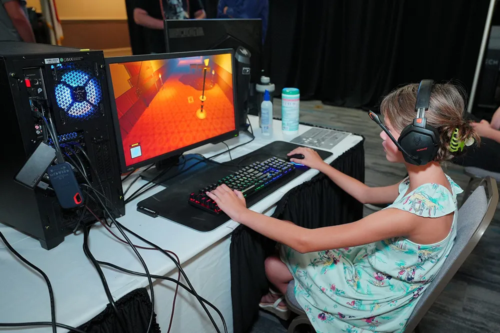 Students Showcase Original Video Games