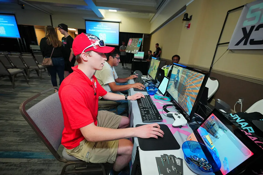 Students Showcase Original Video Games