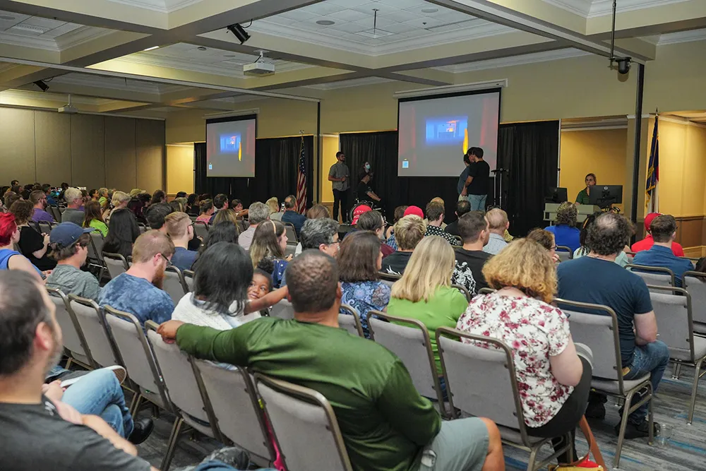 Students Showcase Original Video Games