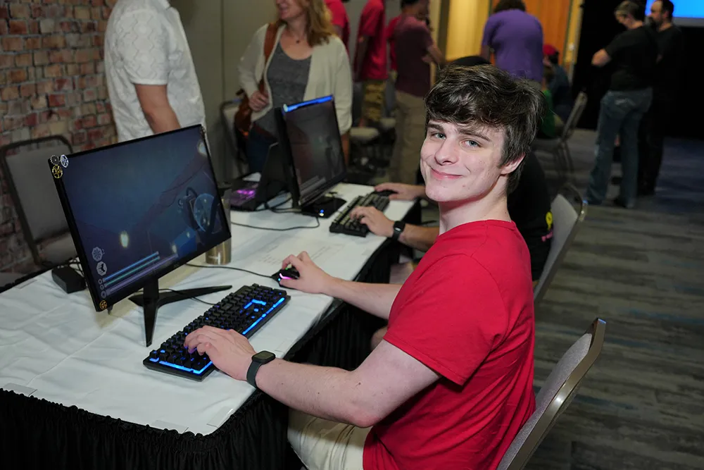 Students Showcase Original Video Games