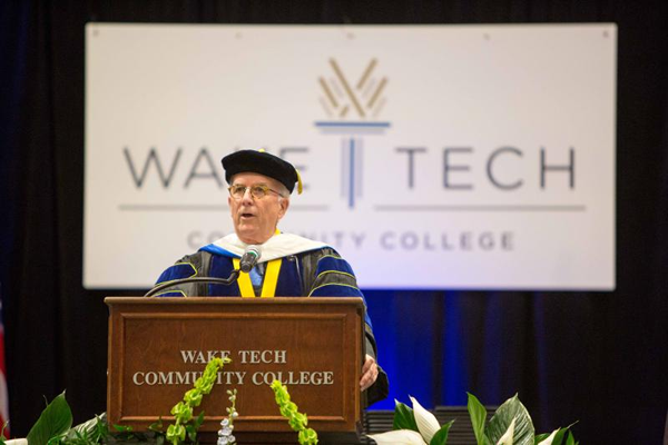 Tom Looney, Chair of Wake Tech Board of Trustees