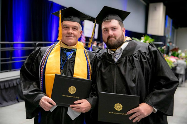 Gerald and Brett Gibby, Graduates