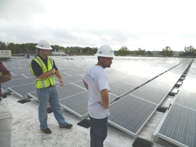 Wake Tech Unveils Rooftop Solar Array