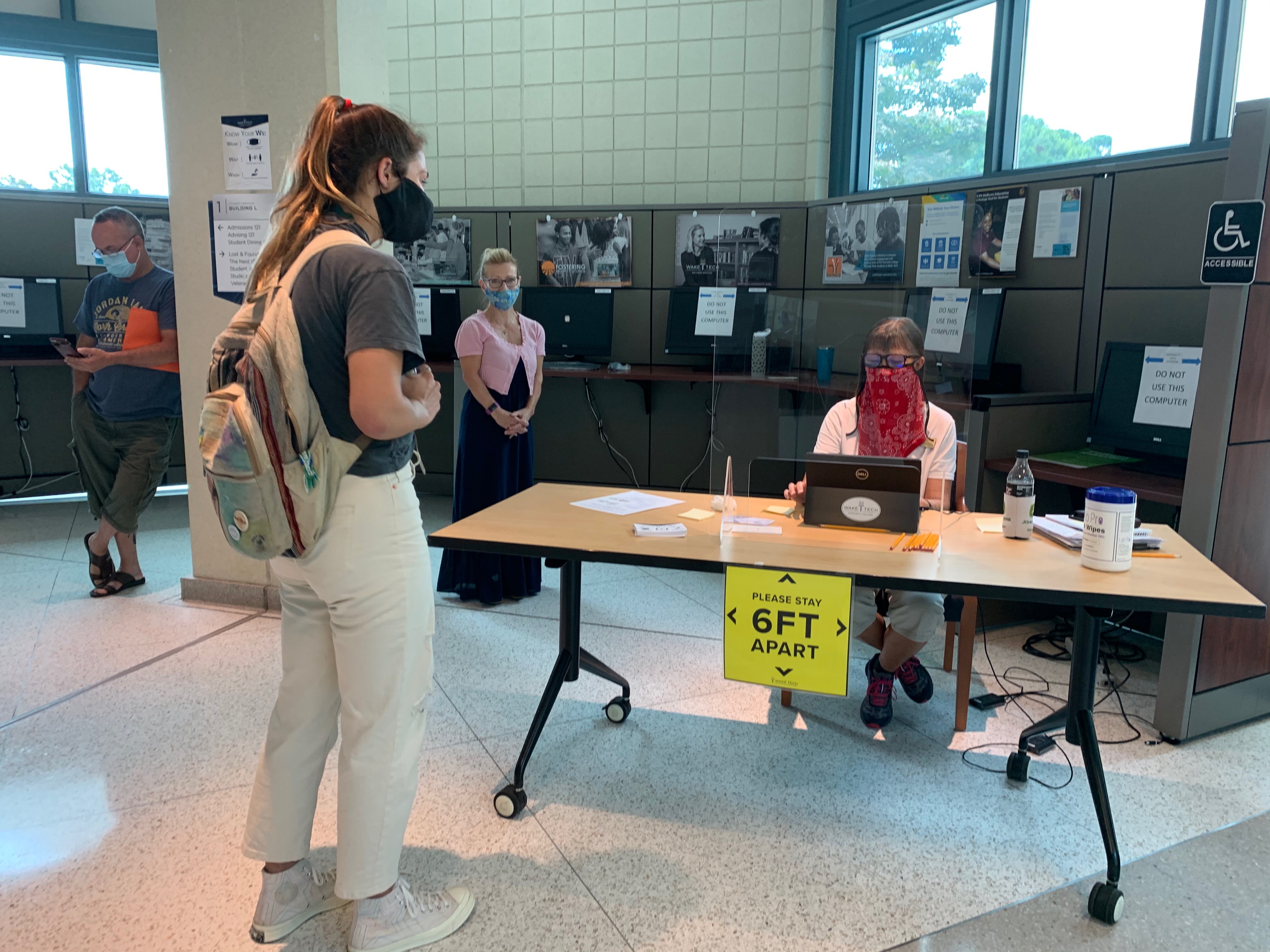 Wake Tech Starts Fall Semester During Pandemic, Southern Wake Campus 