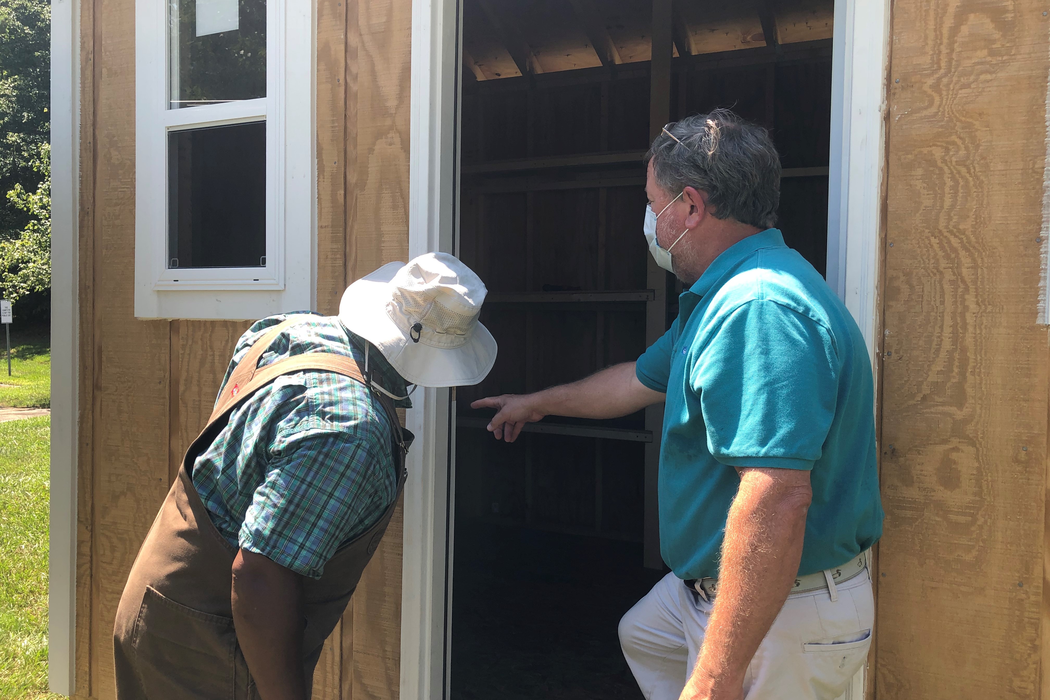 Wake Tech Carpentry Students Donate Storage Shed to Habitat for Humanity