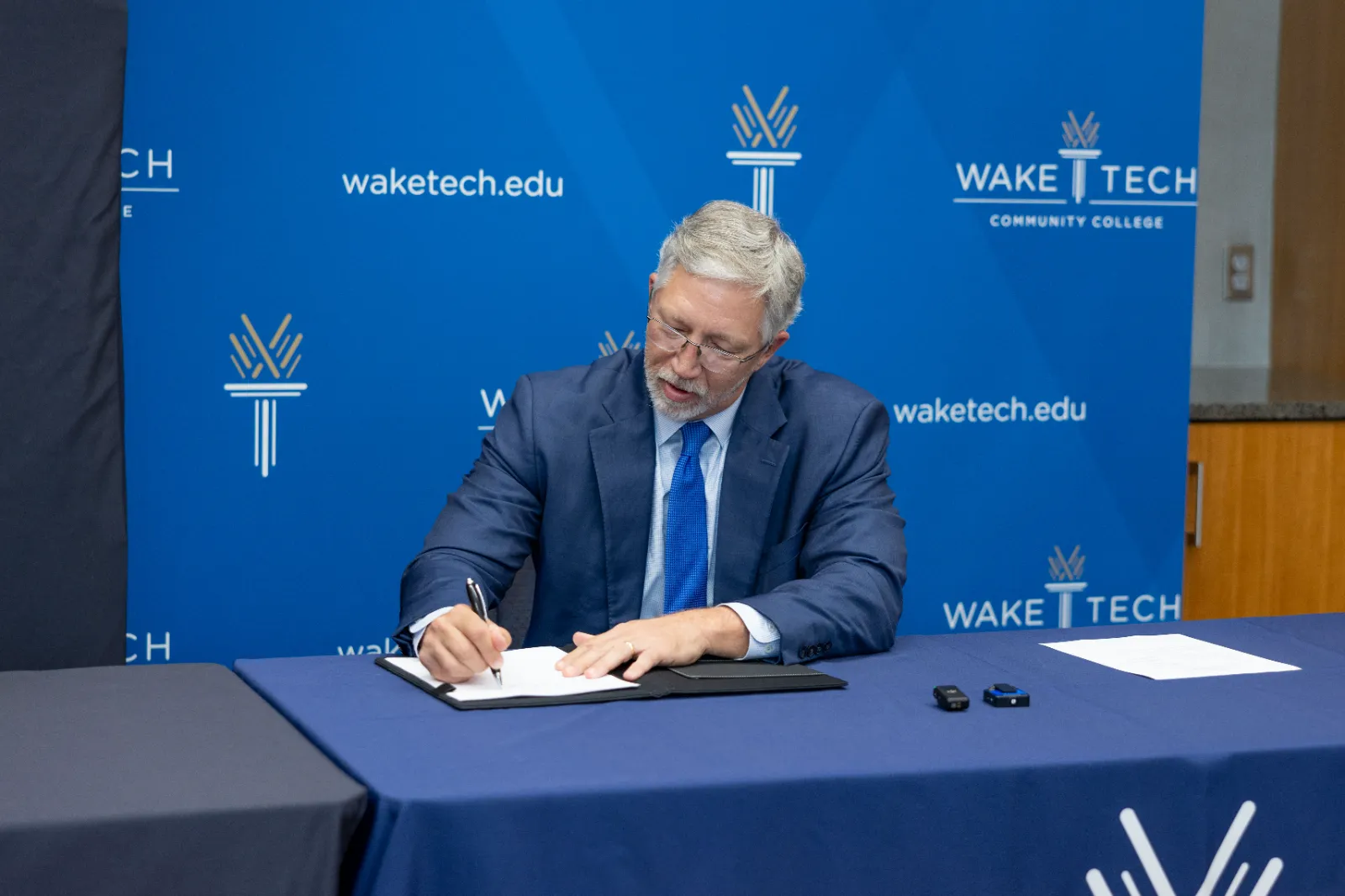 Wake Tech and UNC-Pembroke Signing Ceremony