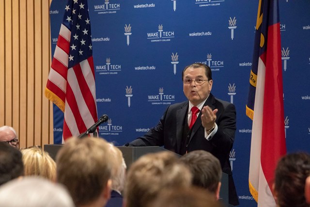 Dr. Stephen Scott, Wake Tech President
