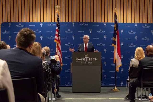 Tom Looney, Chair, Wake Tech Board of Trustees