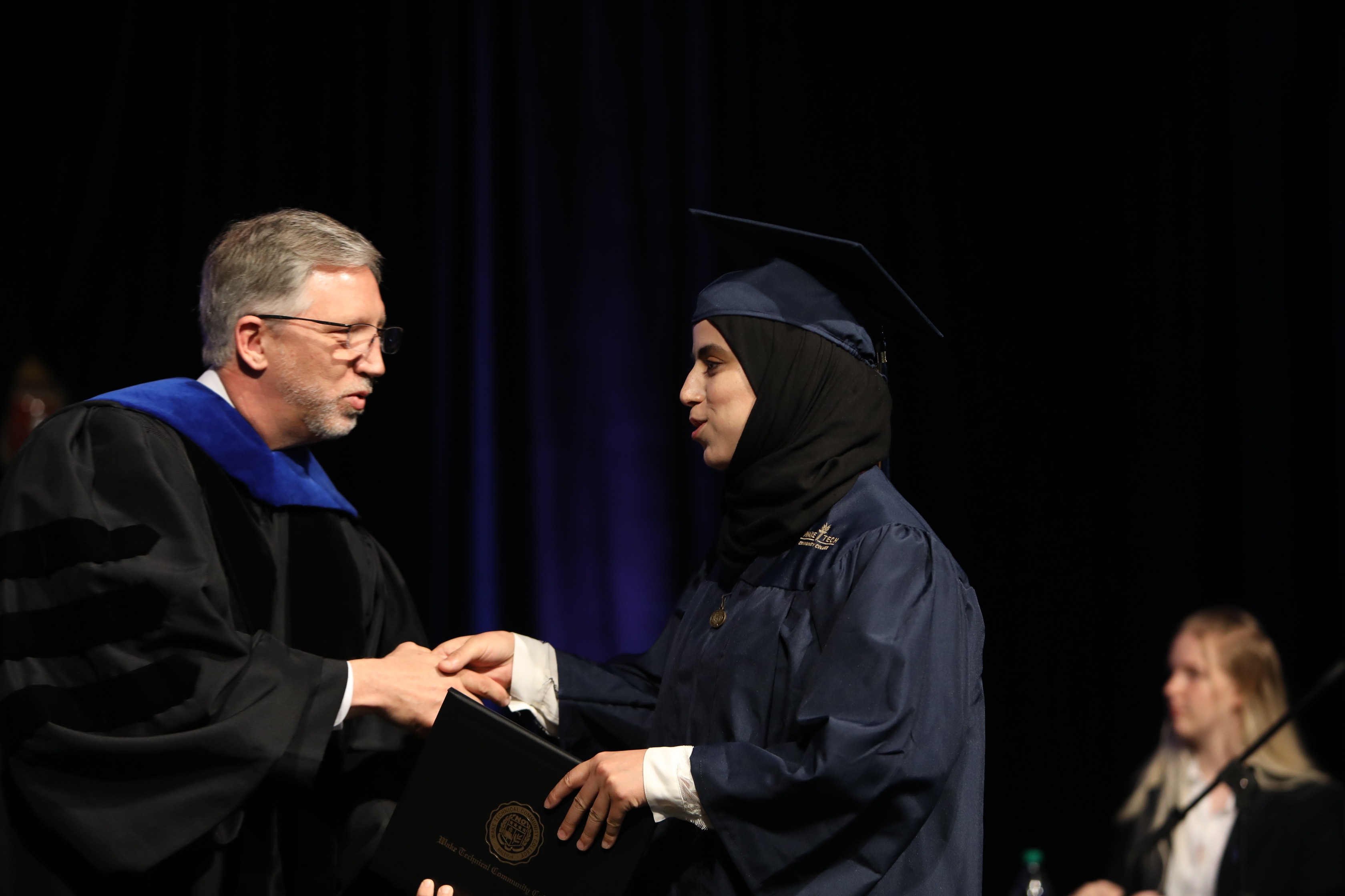 More than 1,600 students graduated today at Wake Tech’s Spring Commencement exercises.