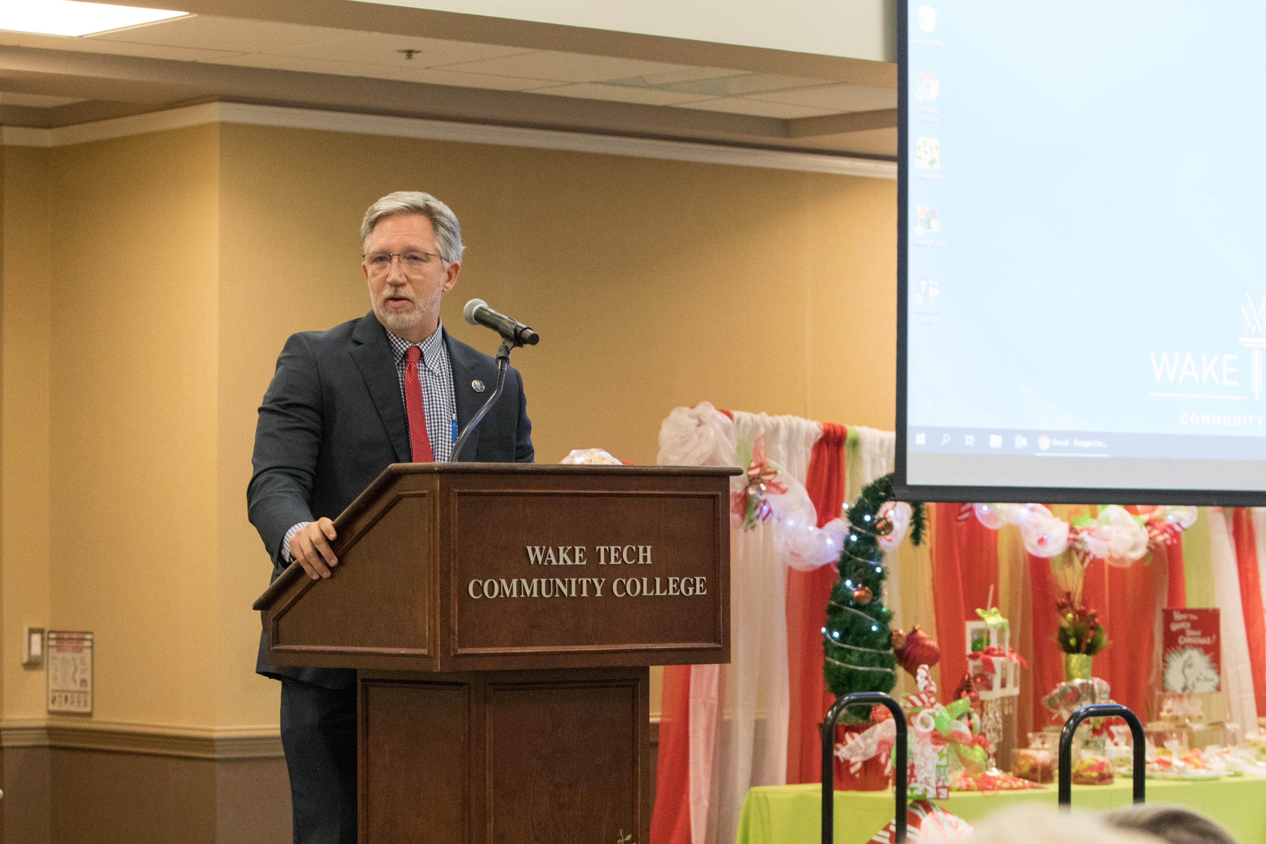 Dr. Scott Ralls, Wake Tech President 