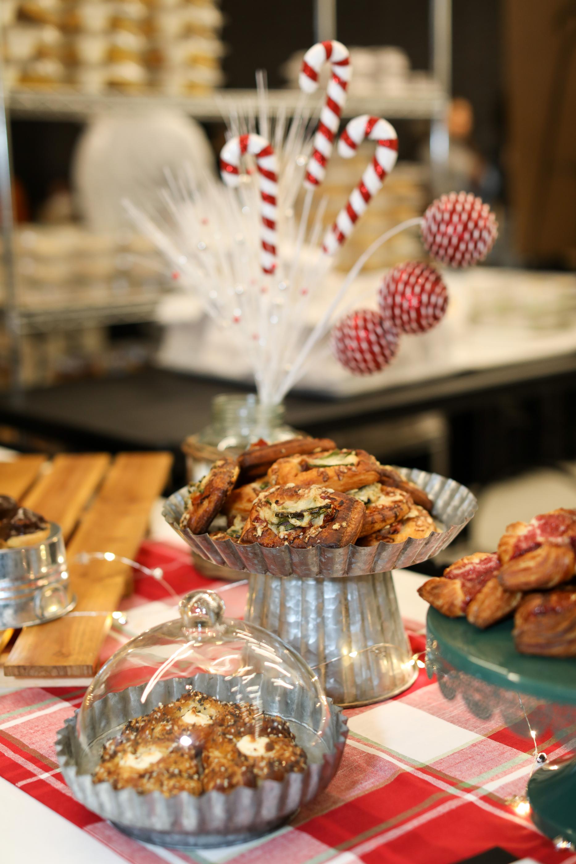 Delicious goodies for sale at Bakers' Row 