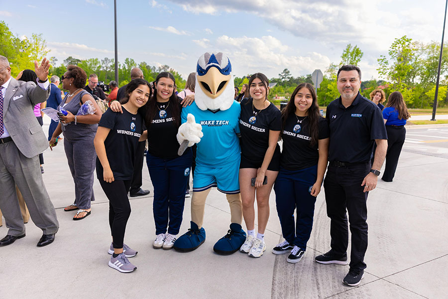 More than 2,000 people attended the opening ceremony for Wake Tech East.