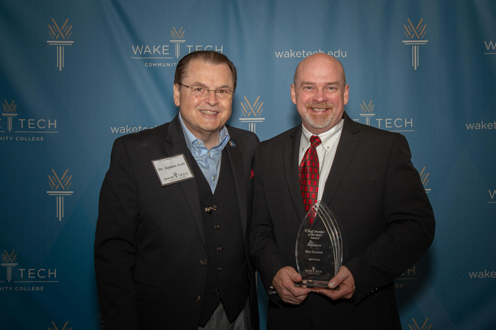 Phil Faucette, 2018 Staff Member of the Year