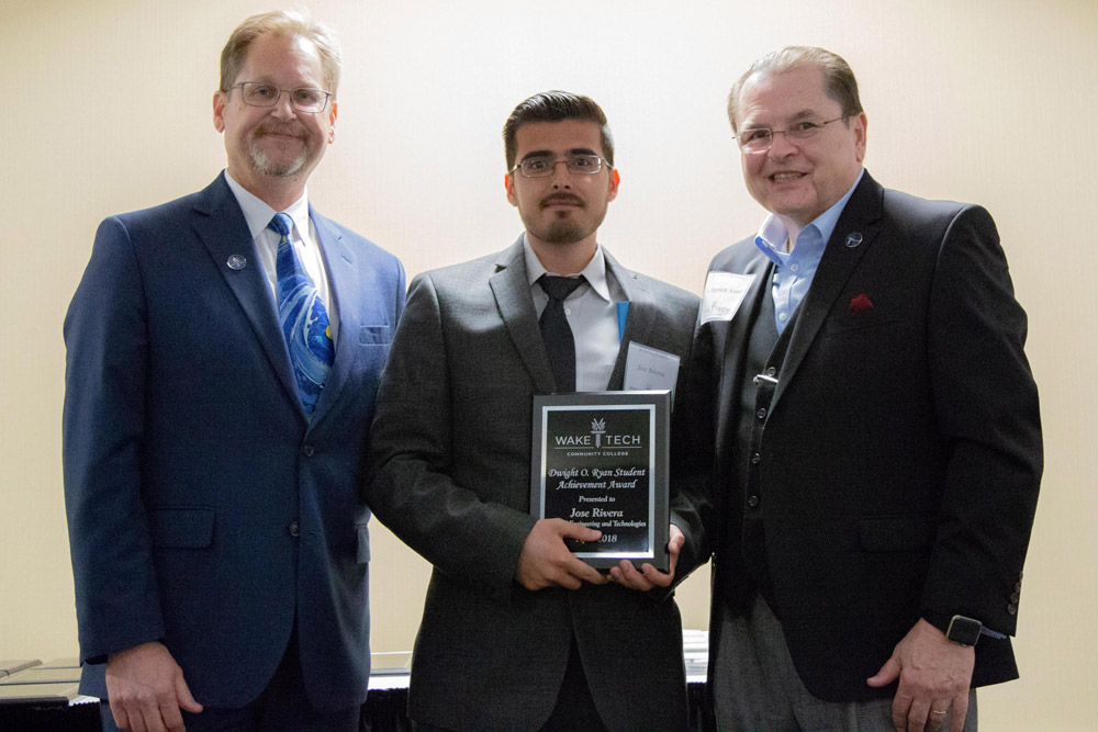 Jose Rivera, Wake Tech Student of the Year 2018