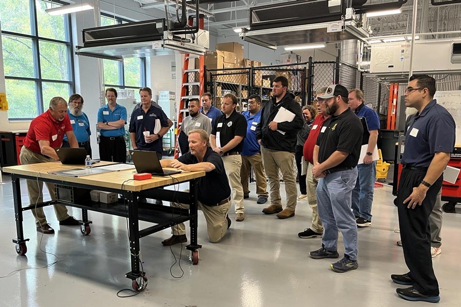 College Hosts Statewide Conference for HVAC Instructors 